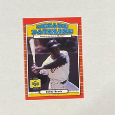 2001 Upper Deck Decade Dateline #114 Bobby Bonds Giants Card