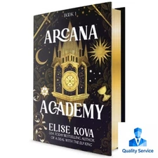 Arcana Academy - by Elise Kova (Hardcover)