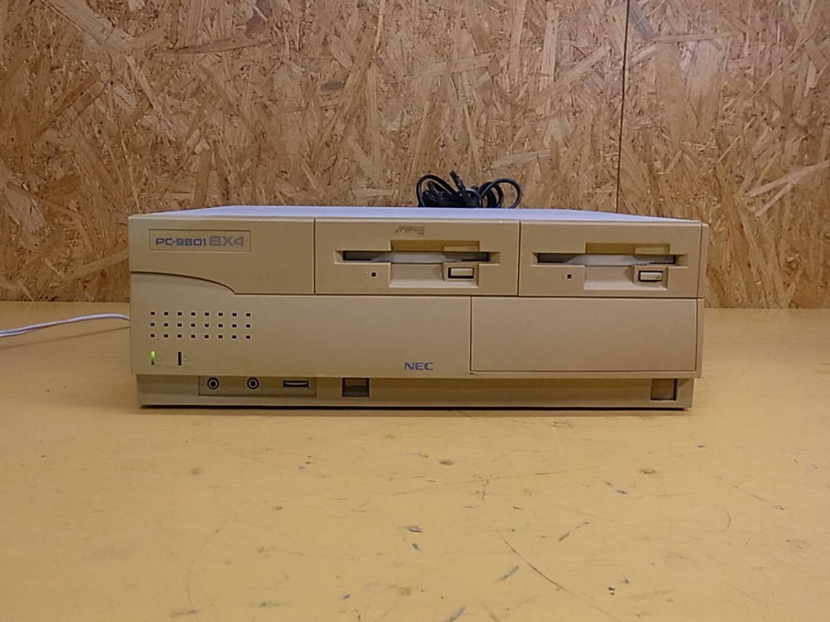 NEC PC-9801BX4/U2 Vintage Desktop PC 486DX 66MHz 3.6MB RAM Tested