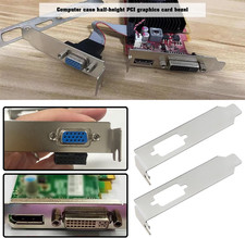 Scheda Video 1650 PORTA DP STAFFA Completa Bassa Profilo Alta Per Scheda Video NVidia Quadro NVS295 NVS310 EUR 4 Staffa Schede Video Low Profile