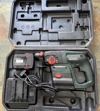 ARGES Cordless Hammer Drill SDS Rotary Heavy Duty  Impact Hammer + 2 Batteries