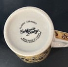 Classic Ceramics California Pottery 2pc 14 oz Ceramic Mugs Geometric — photo 4