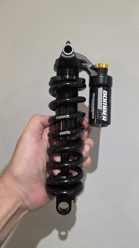 Marzocchi Bomber CR Shock 205x65mm Trunnion, 500lb FoxShox Spring
