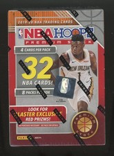 2019-20 Panini NBA Hoops Premium Stock Red Blaster Box NEW / SEALED red prizm ja