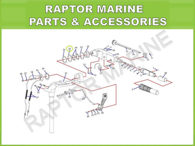 #ad Washer 2 PCS for LEHR 4 stroke 15HP propane outboard PN OB323.6 023 $18.99
