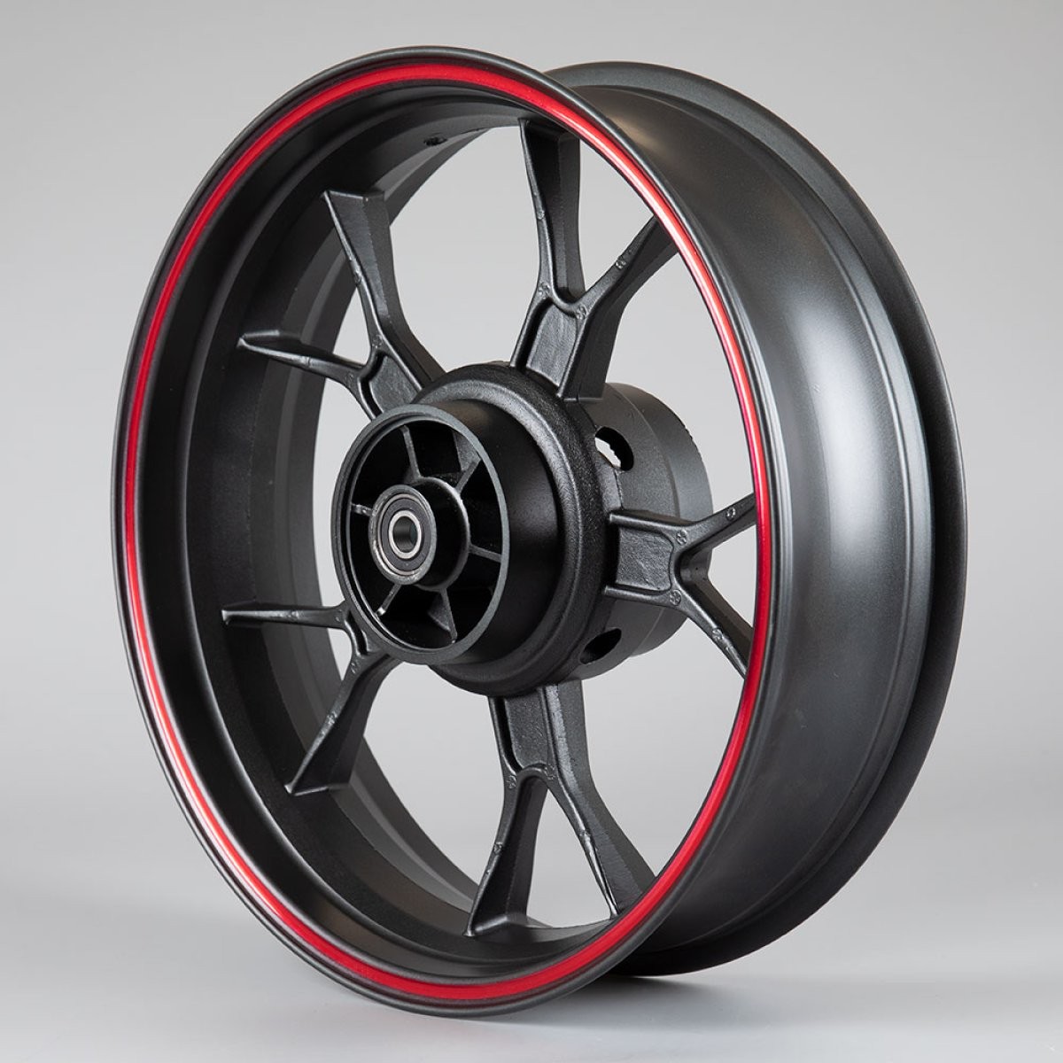 Rear Wheel Black/Red 17 x 4.50inch for SY125-10-SE, MITT125GP Gravity Cast Steel