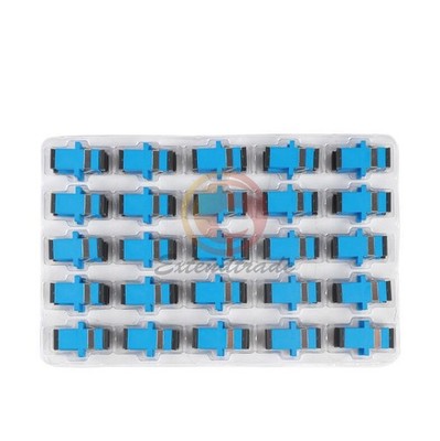 200x SC-SC Coupler Fiber Optic Connector Adapter SC UPC SM Flange   *vv
