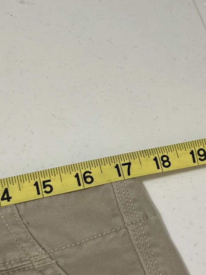 Pantalones Cortos Vintage American Eagle Para Mujer Talla 8 Tiro Bajo Tostado Caqui Estilo Verano Y2K Foto 4 de 4