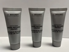 Dr. Brandt Pores No More Pore Refiner Primer 3-Pack (0.25 oz/7.5 ml each)