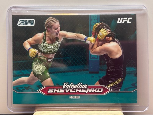 Valentina Shevchenko [Teal] #156 2025 Topps Stadium Club card