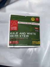 GOOD TO-GO Kale White Bean Stew 2 Serving Pack Gluten Free Vegan Easy Pack Prepa