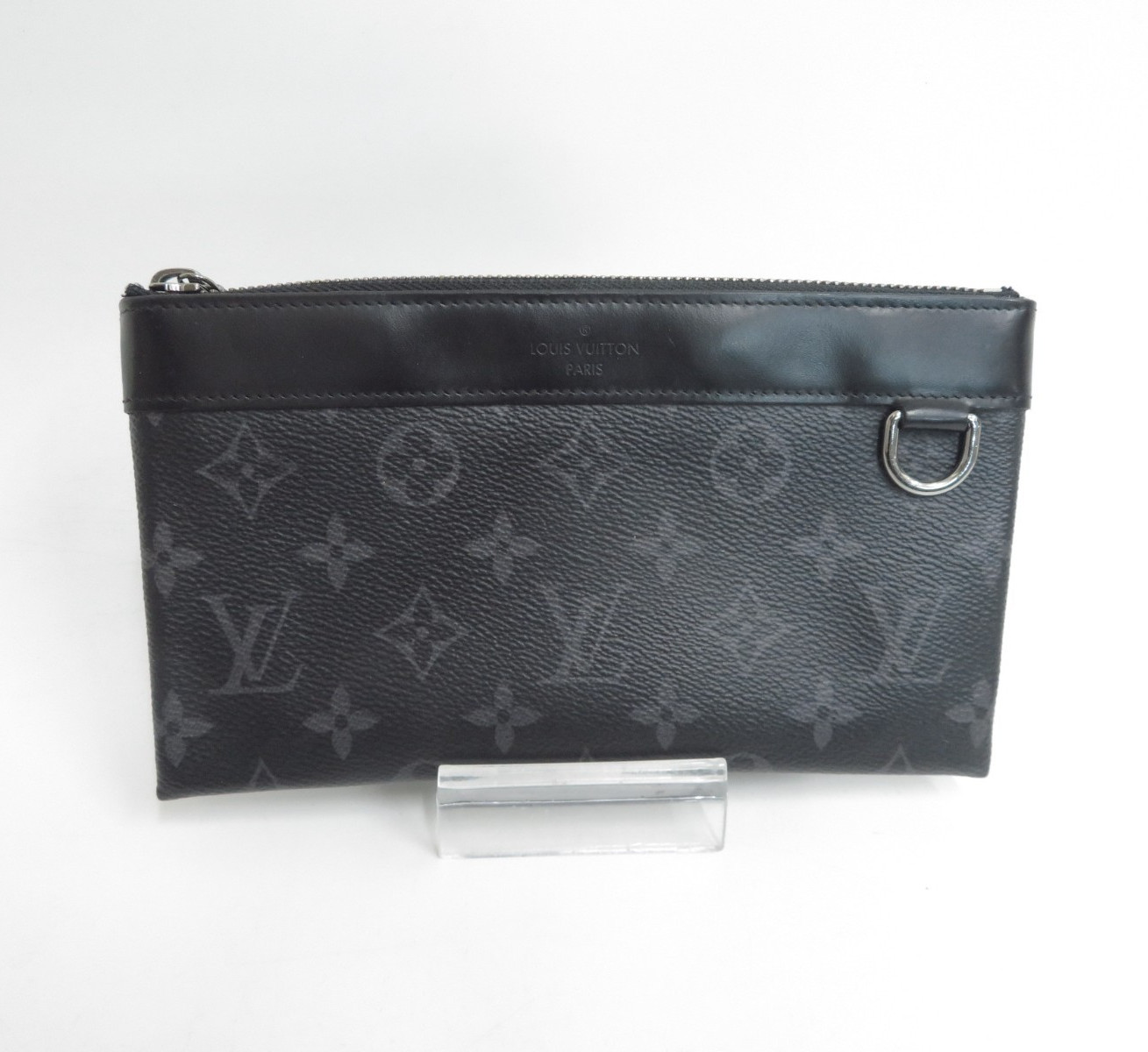 Authentic LOUIS VUITTON Monogram Eclipse Discover… - image 1