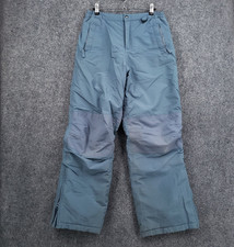 Lands End Kids Squall Snow Pants Boys 18 Blue Insulated Winter Outdoor Ski