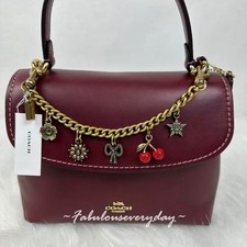 Coach Crystal Motif Chain Bag Charm CCX41 NWT