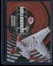 2022 Topps Update #GN-64 Hunter Greene Generation Now Black #/299