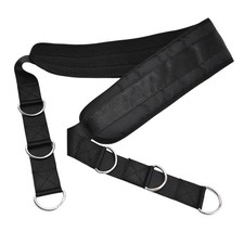 Rowing Strap Belt 128x10cm for Home Gym Buckl...
