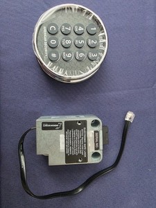 Amsec ESL10 - ESL10XL - American Security - Electronic Safe Lock Kit - Silver