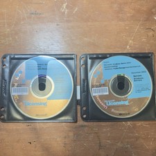 Lot of 2 Microsoft Windows Server 2003 RMS 1.0 Volume License DVD No Key