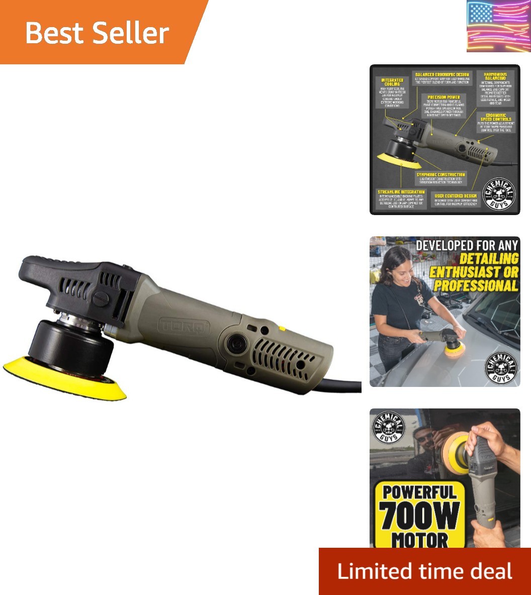 TORQX Dual Action Random Orbital Polisher for Cars &ndash; Profe
