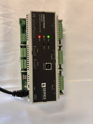 Crestron DIN-AP4 4-Series DIN Rail Control System Automation Processor 