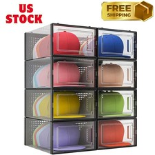 Hat Organizer for Baseball Caps, Hat Storage Box Showcase, Baseball Caps
