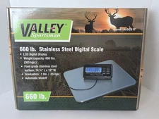 Valley Sportsman 660 lb Stainless Steel Digital Scale 1A-SC117