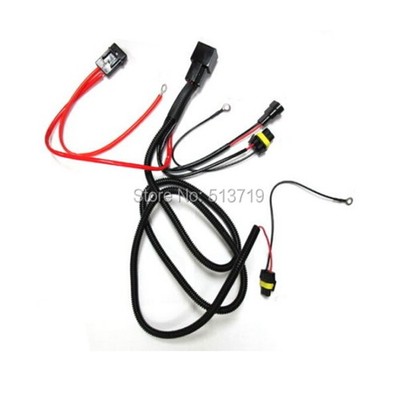 2X Relay Wire Harness for HID H3 H4 H7 H11 9005 9006 HID Conversion Kit