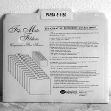 Creative Memories File Mate Folders 13 Folders Center Tab Scrapbook Organization