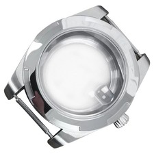 41mm Stainless Steel Watch Case Sapphire Glass For NH35/NH36/4R/7S Movement fds