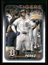 2024 Topps Update Series - Wenceel Perez #US233 (RC) Gold Mirror Image SSP