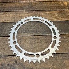 Vintage Shimano 40T Chainring 130 BCD 5-Arm Silver 70s BMX Road Bike 40 Tooth