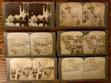 Stereoscope Card-Underwood  Underwood/Works  Sun Sculpt.-St Louis World  s Fair