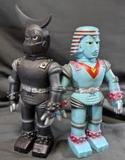 Giant Robo Gr2 Marmit Soft Vinyl Figure 2 Set