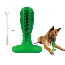 Dog Chew Toys, Natural Rubber Dog Toothbrush, Dog Teeth Cleaning Dental Care