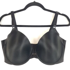 Warners Bra 38D Blissful Benefits Underarm-Smoothing Comfort Lightly Lined Black