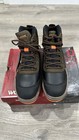 Wolverine Mens Summer Brown Leather Overpass Mid CM Work Boots Size 11.5