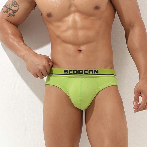 Seobean Men's Lingerie G-string Thongs Underwear Sexy Low Rise T Bikini Briefs - Picture 11 of 19