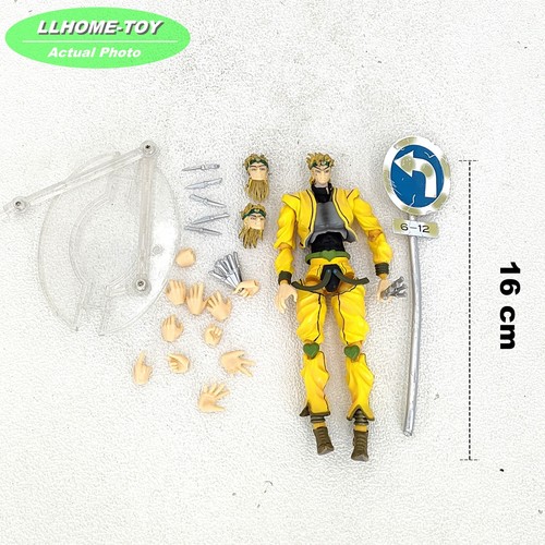 Figura Action JoJo's Bizarre Adventure: Dio Brando / The World 25 Cm, Super Articolata, In PVC, Regalo Per Fan Anime - 4