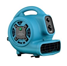 XPOWER P-250NT Blue Multi-Function Powerful Air Moving Fan With External Plug