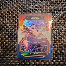 2022 Prizm WWE Kushida Prizm RWB #133 Refractor WWF Panini