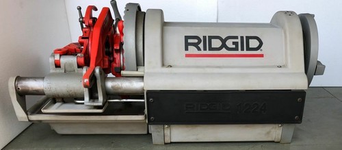 RIDGID 1224 PIPE THREADER/ THREADING 