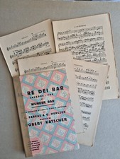 SPARTITI PICCOLA ORCHESTRA - IL RE DEI BAR CANZONE FOX 1930