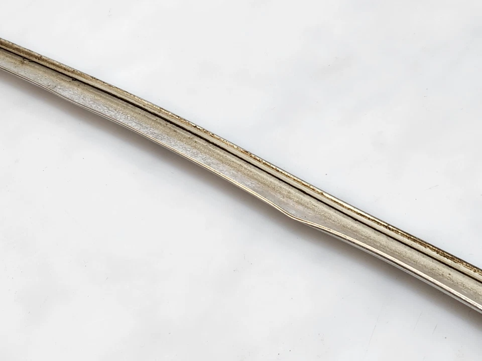 ✅ 82-88 OEM BMW E28 528e 535 Rear Window Lower Exterior Trim Moulding Chrome * - Image 3 of 4