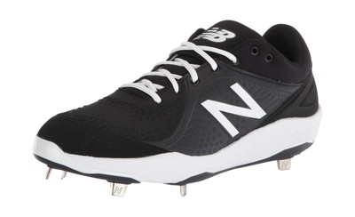 New Balance Men\'s Fresh Foam 3000 V5 Metal Baseball Shoe, Black/White, 14 New Balance Men main image 4