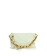 Rebecca Minkoff Women's Edie Maxi Mint Crossbody Bag