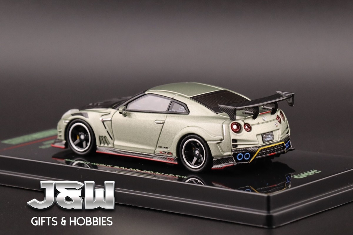 「極希少」イノモデル 1/64 GT-R R35 35GT-RR Inno64 Nissan GT-R R35 Top Secret MDX EXPO 2024 Tokyo Auto