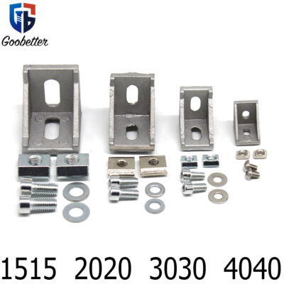 90 Degree Corner Brace Angle Bracket Aluminium Alloy V-Slot Extrusion L Shape