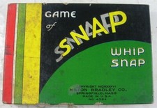 Vintage 1905 Milton Bradley Snap Game