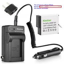 Kastar Battery Travel Charger for GoPro AHDBT-701 Hero 7 GoPro HERO7 Silver