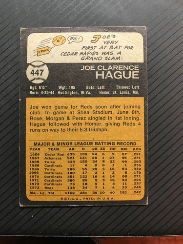 1973 Topps Baseball Cards Singles 300-660 Complete Your set You U Pick - Picture 266 of 334
